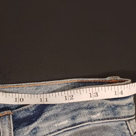 PISTOLA Jeans - PRESLEY DISTRESSED HIGH RISE RELAXED ROLLER - Size 27 - NWT - Picture 8 of 8